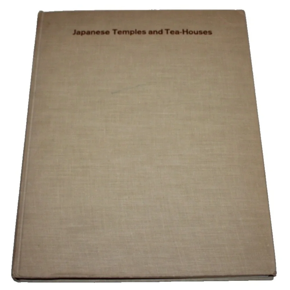 Japanese Temples and Tea-House by Werner Blaser HB 1956